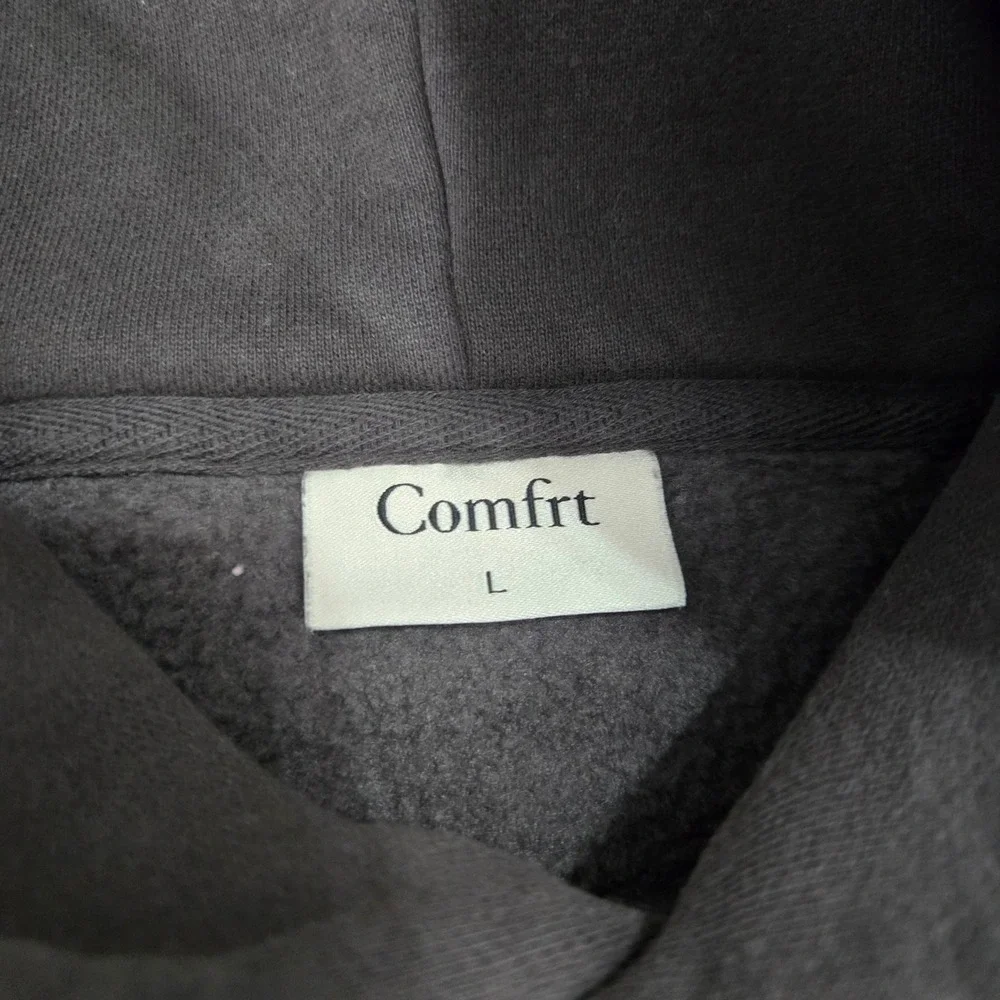 Comfrt Tranquil Sweatsuit pants Hoodie Kids Size L Jogger Set Signature Charcoal